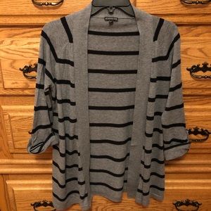 Express XS Striped Cardigan